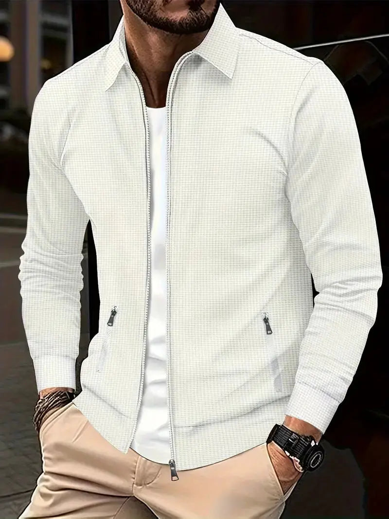 Men's Cardigan – Stylish Look With Zipper | Elliot