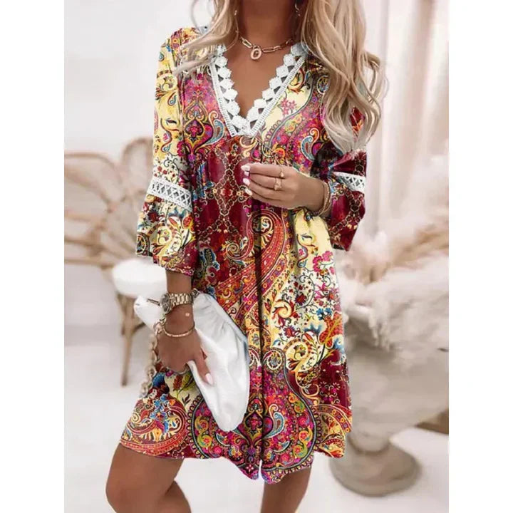 Airy Floral Sundress for Women in Lightweight Material