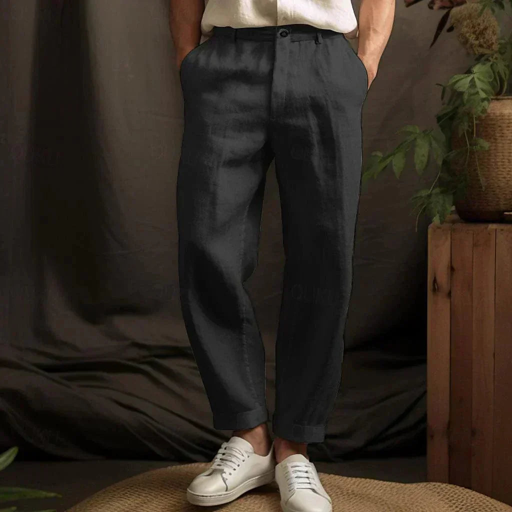 Comfortable Classic Linen Pants