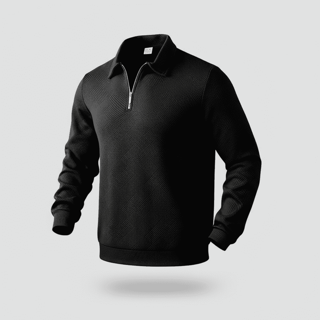 Men’s Cashmere Zipper Sweater
