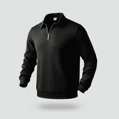 Men’s Cashmere Zipper Sweater