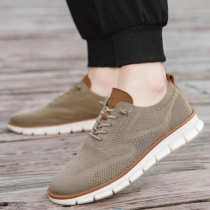 Lightweight Knit Sneakers - BritishElegance