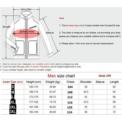 CoreHeat | 9-Zone Heated Vest for Outdoor Activities & Sports