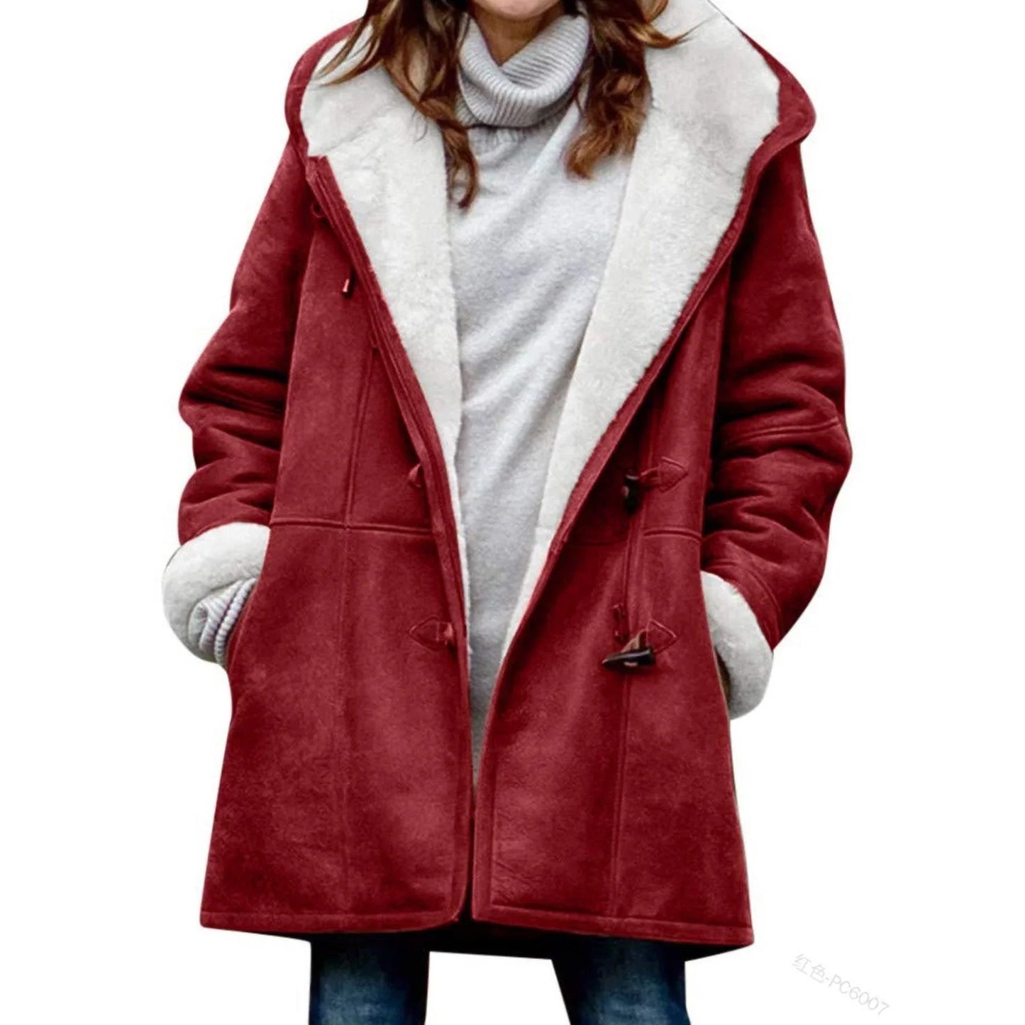Waleria | Ladies duffle coat | Warm and timeless