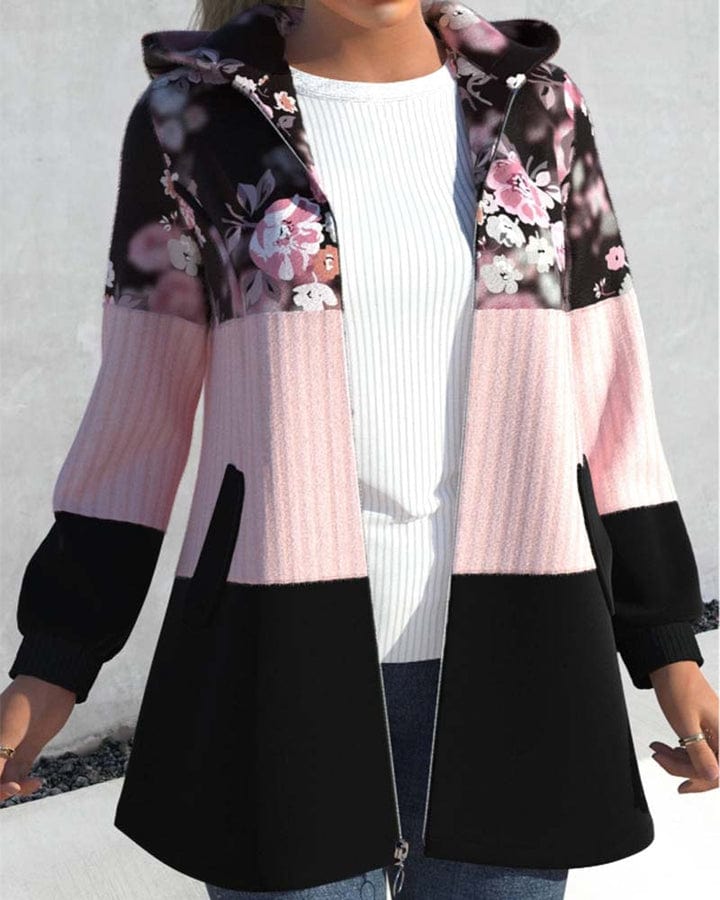 Warm Long Hooded Cardigan for Women - BritishElegance
