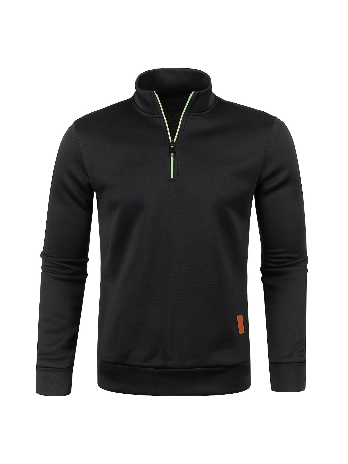 Classic Warm Winter Quarter Zip Sweater