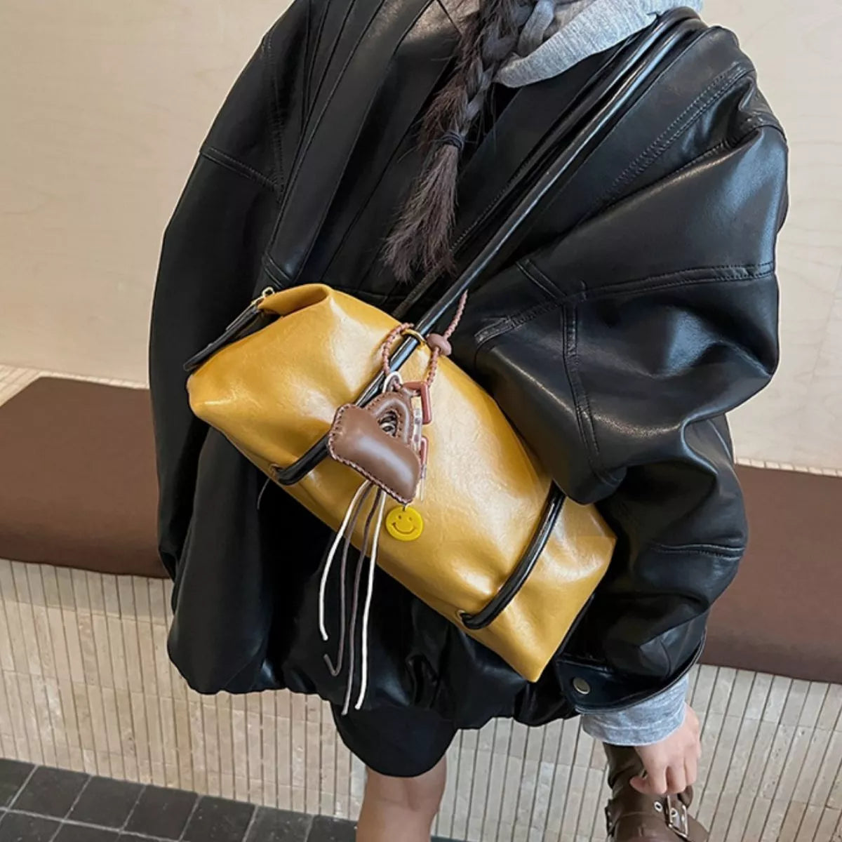 Authentic Leather Crossbody Purse for Women
