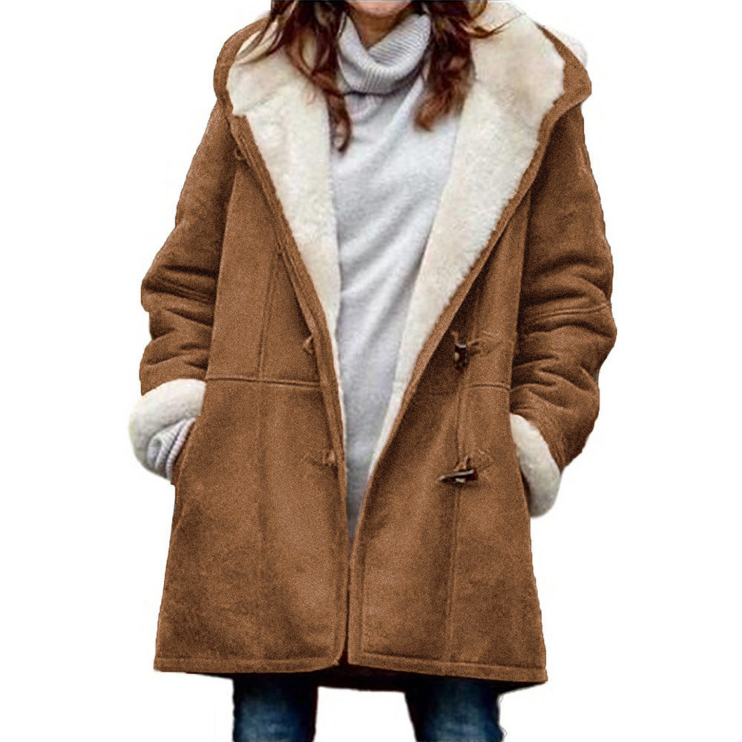 Waleria | Ladies duffle coat | Warm and timeless