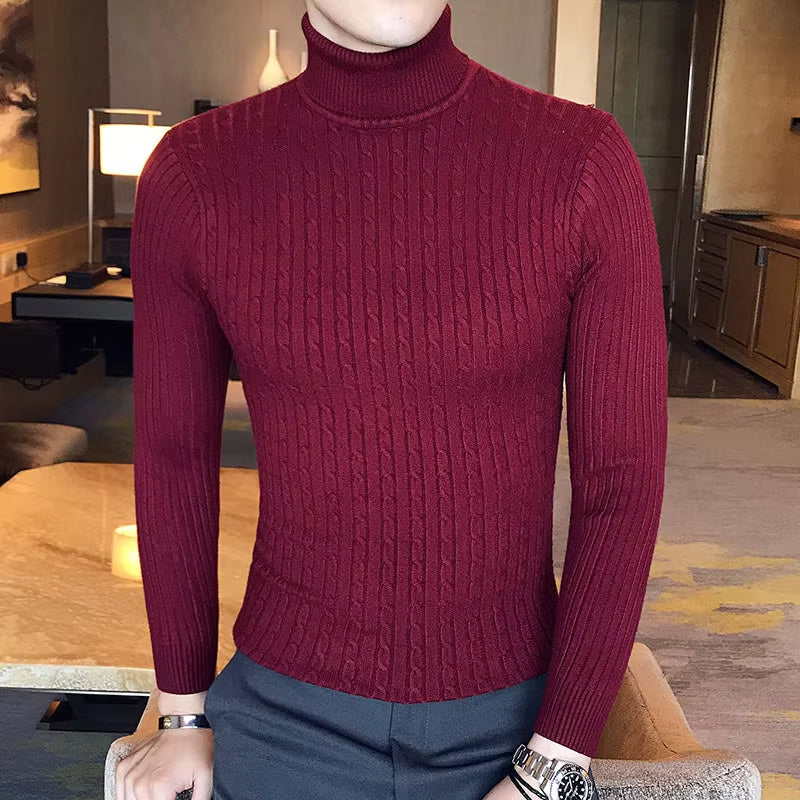 Classic Crew Neck Winter Sweater