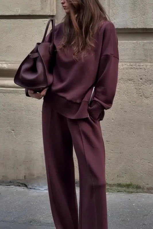 Women’s Stylish Lina Loungewear Set – Comfort Meets Elegance for Home