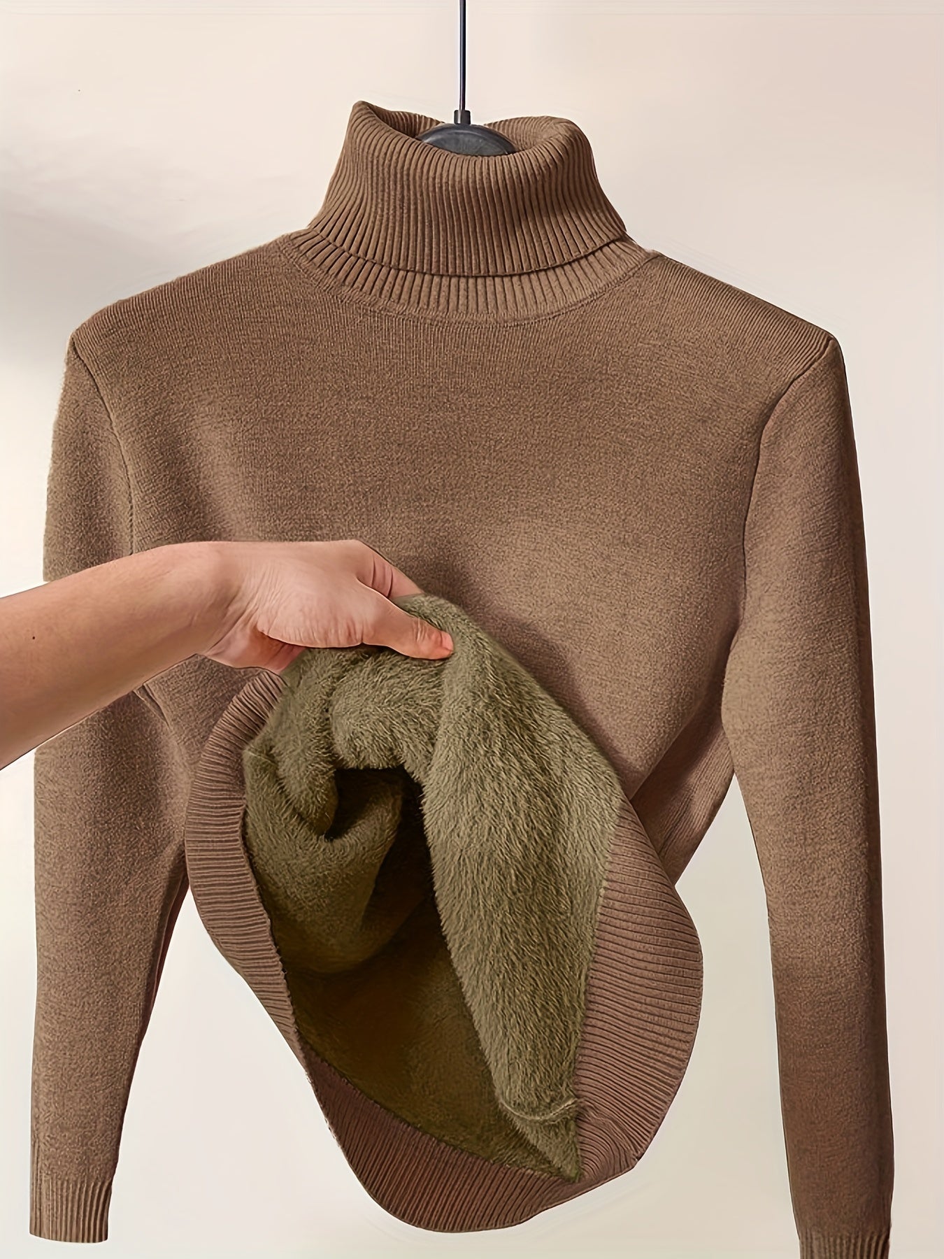 Women's Warm Classic Crew Neck Sweater