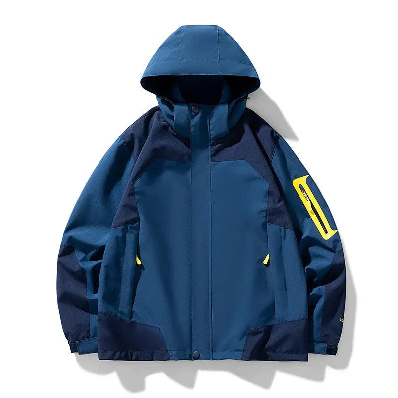 Waterproof and windproof fleece ski jacket by Kairu