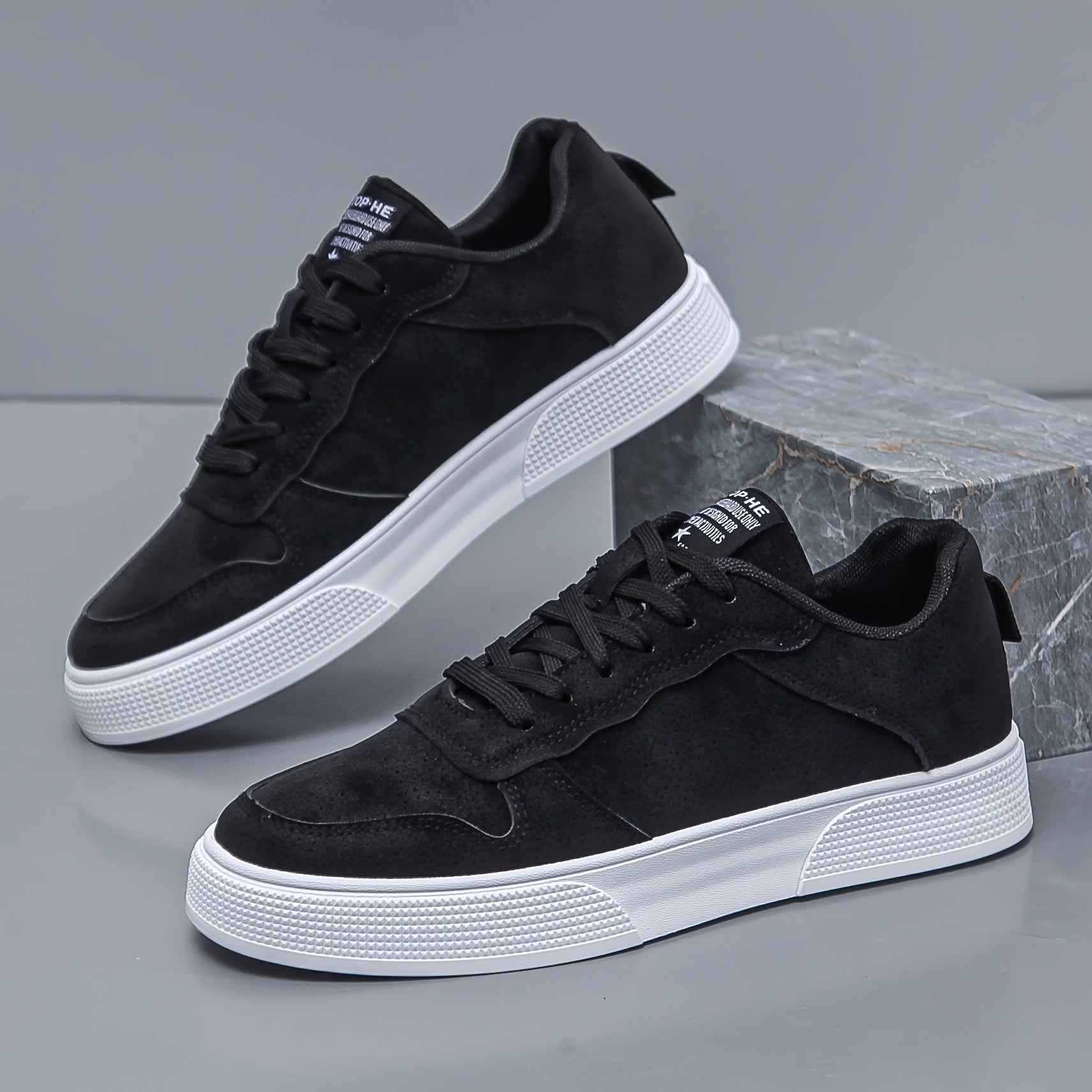 Comfortable Slip Resistant Casual Men's Low Top Shoes - BritishElegance