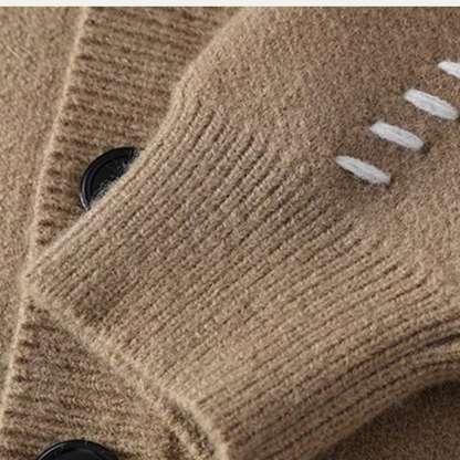 The Hawthorne Men’s Button Front Knit Cardigan Jumper