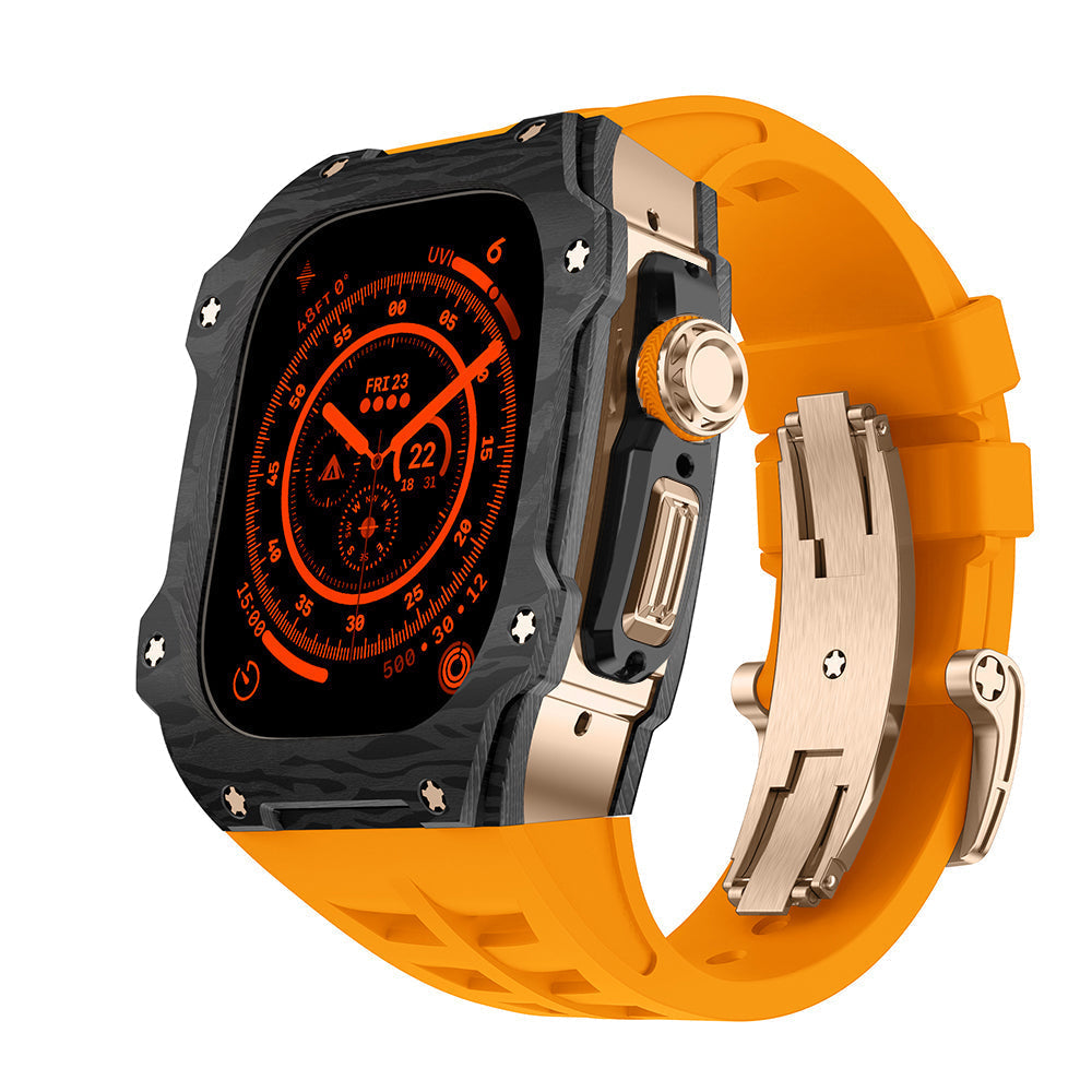 Durable Carbon Fiber Apple Watch Ultra Case