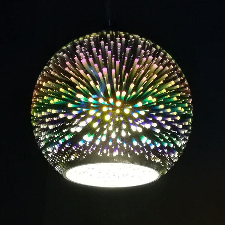 Colorful Glass Pendant Light Fixture