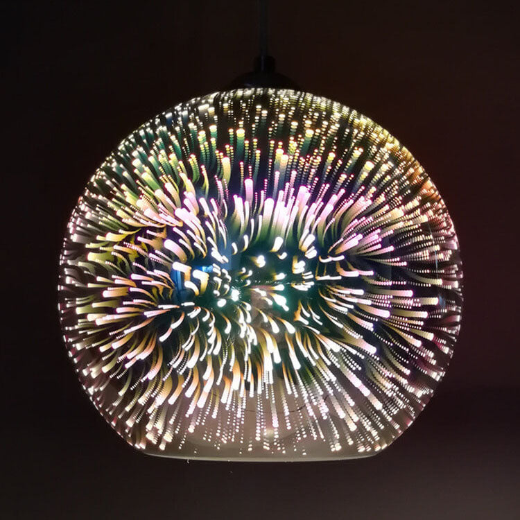 Colorful Glass Pendant Light Fixture