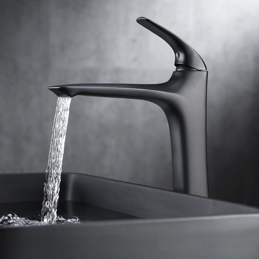 Chrome Single Handle Sink Faucet - BritishElegance