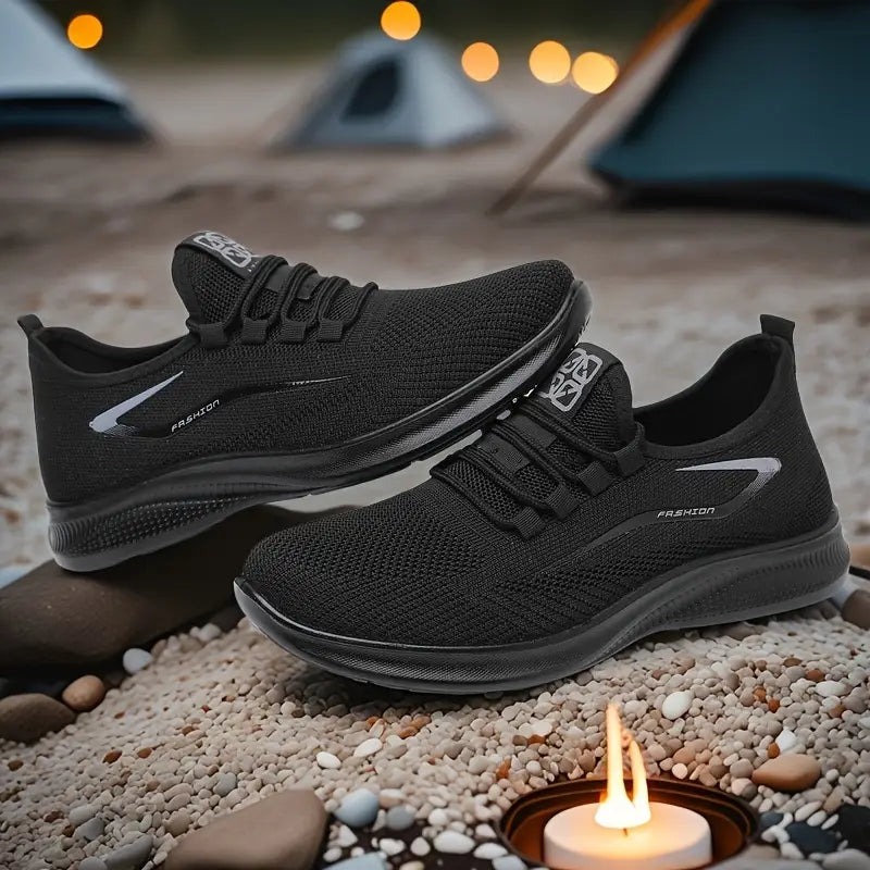 Comfortable Men's Breathable Lace Sneakers