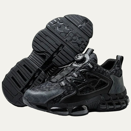 Men’s Futuristic Mesh Sneaker with Rotary Lacing System