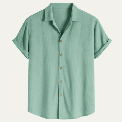 The Cornwall Men's Modern Casual Button Up Corduroy Shirt