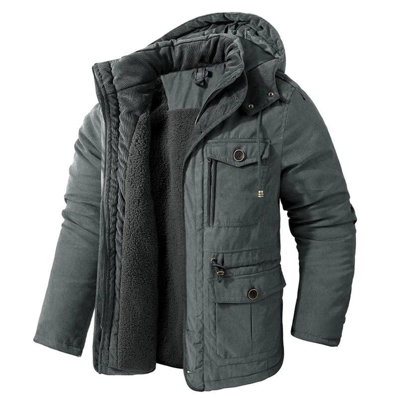 Warm Insulated Outdoor Jacket - BritishElegance