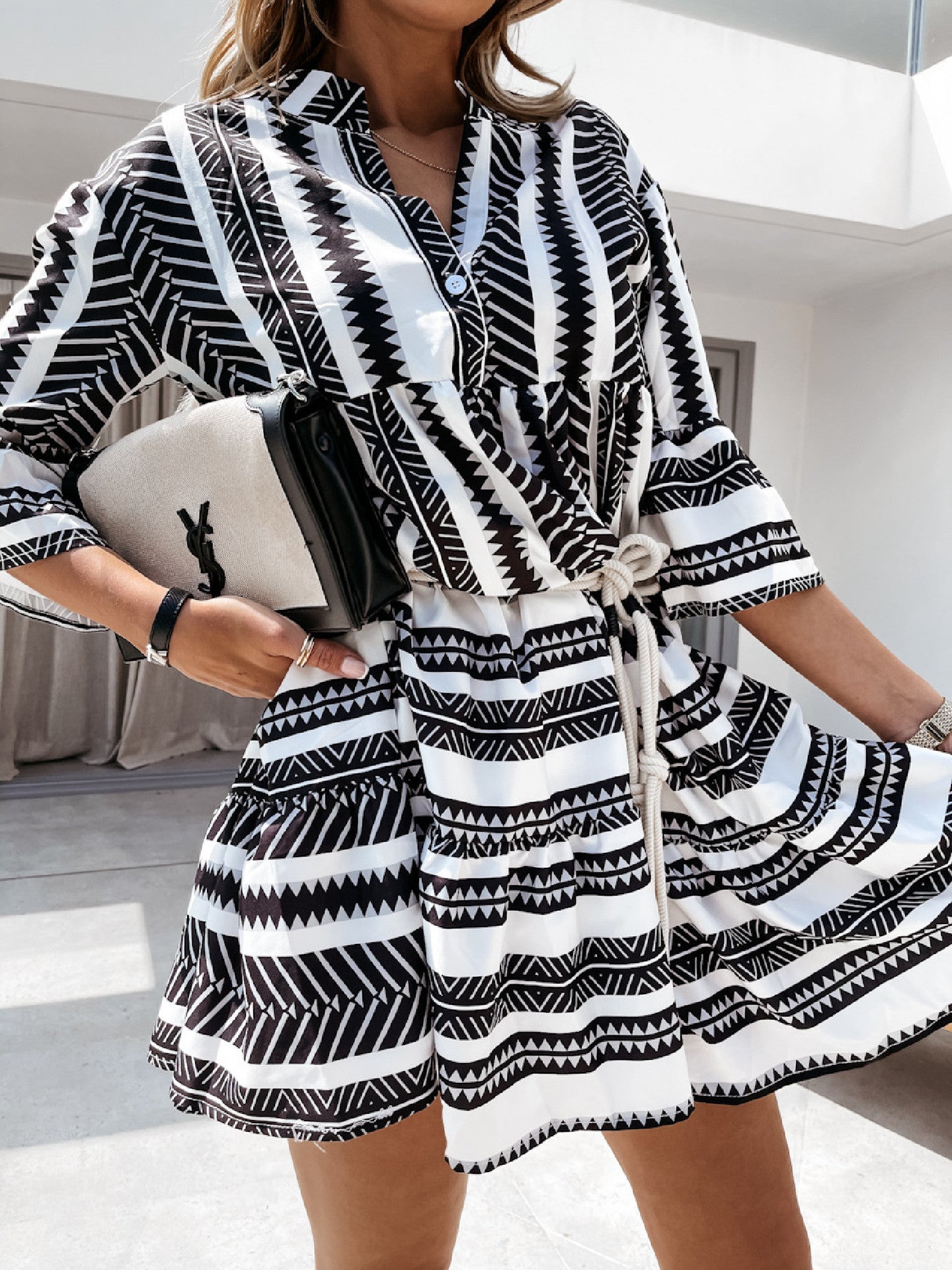 Chic Sunny Mini Sundress for Women