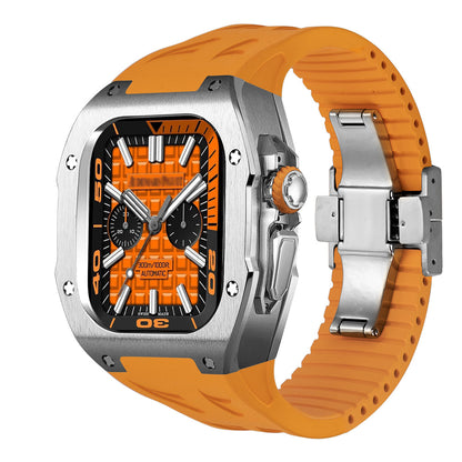 Lightweight Metal Case & Soft Rubber Band for AW Ultra