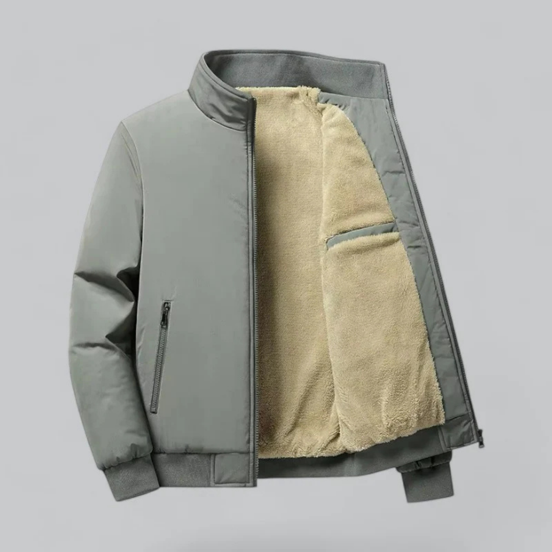 Cevori Stylish Bomber Jacket with Hidden Pocket