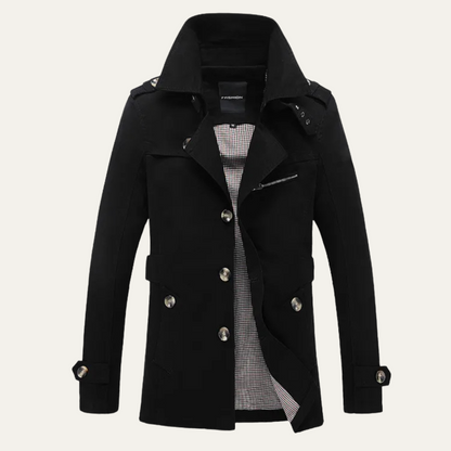 The Bramwell Men’s Classic Double Breasted Trench Coat
