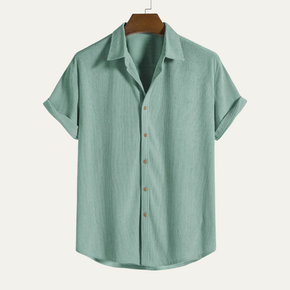 The Cornwall Men's Modern Casual Button Up Corduroy Shirt