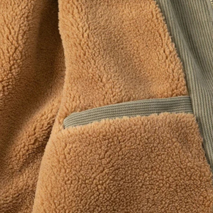 The Dorsoduro Men's Corduroy Sherpa Warm Winter Trucker Jacket