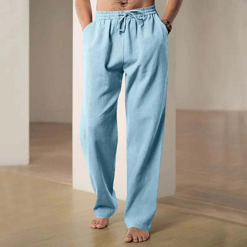 Lightweight Women's Loose Fit Linen Pants