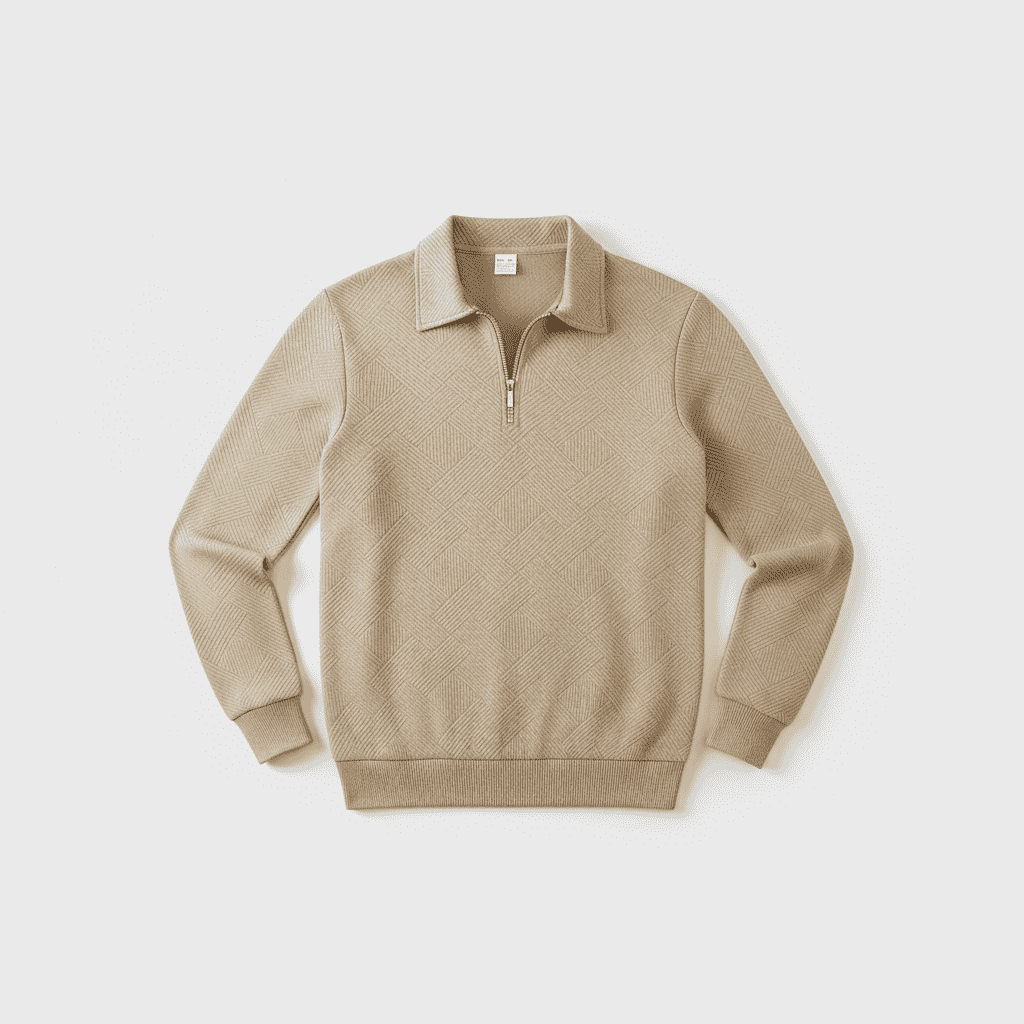 Men’s Cashmere Zipper Sweater