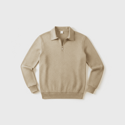 Men’s Cashmere Zipper Sweater