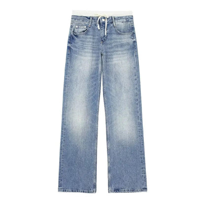 Classic Comfortable Straight Leg Women's Jeans - BritishElegance