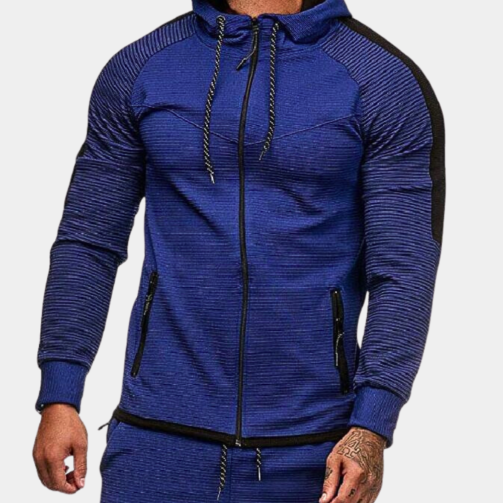 Modern, stylish men's hooded jacket by Niko