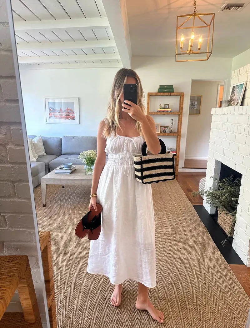 Lightweight Women's Casual Linen Summer Dress