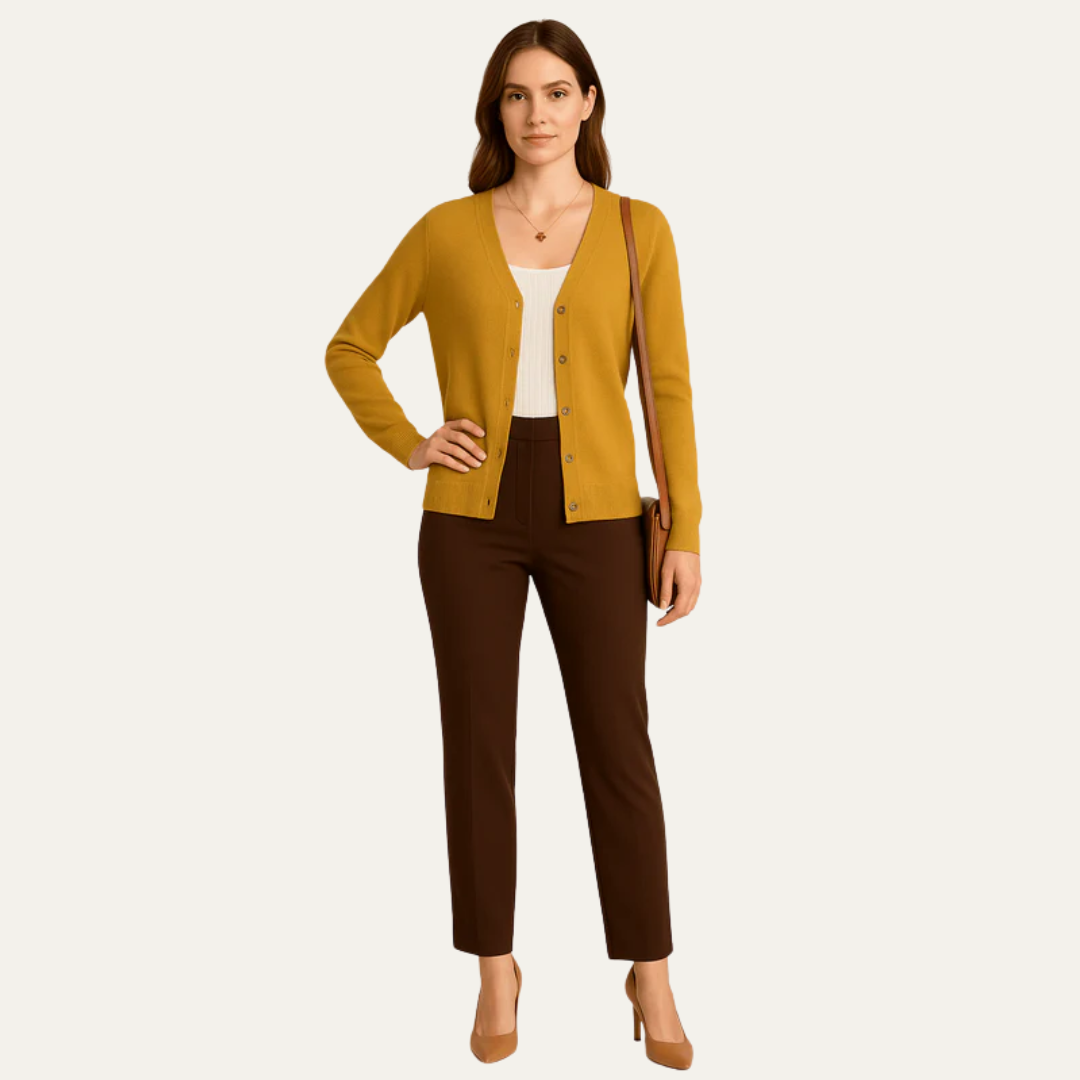 Women’s Classic Button-Front Cardigan