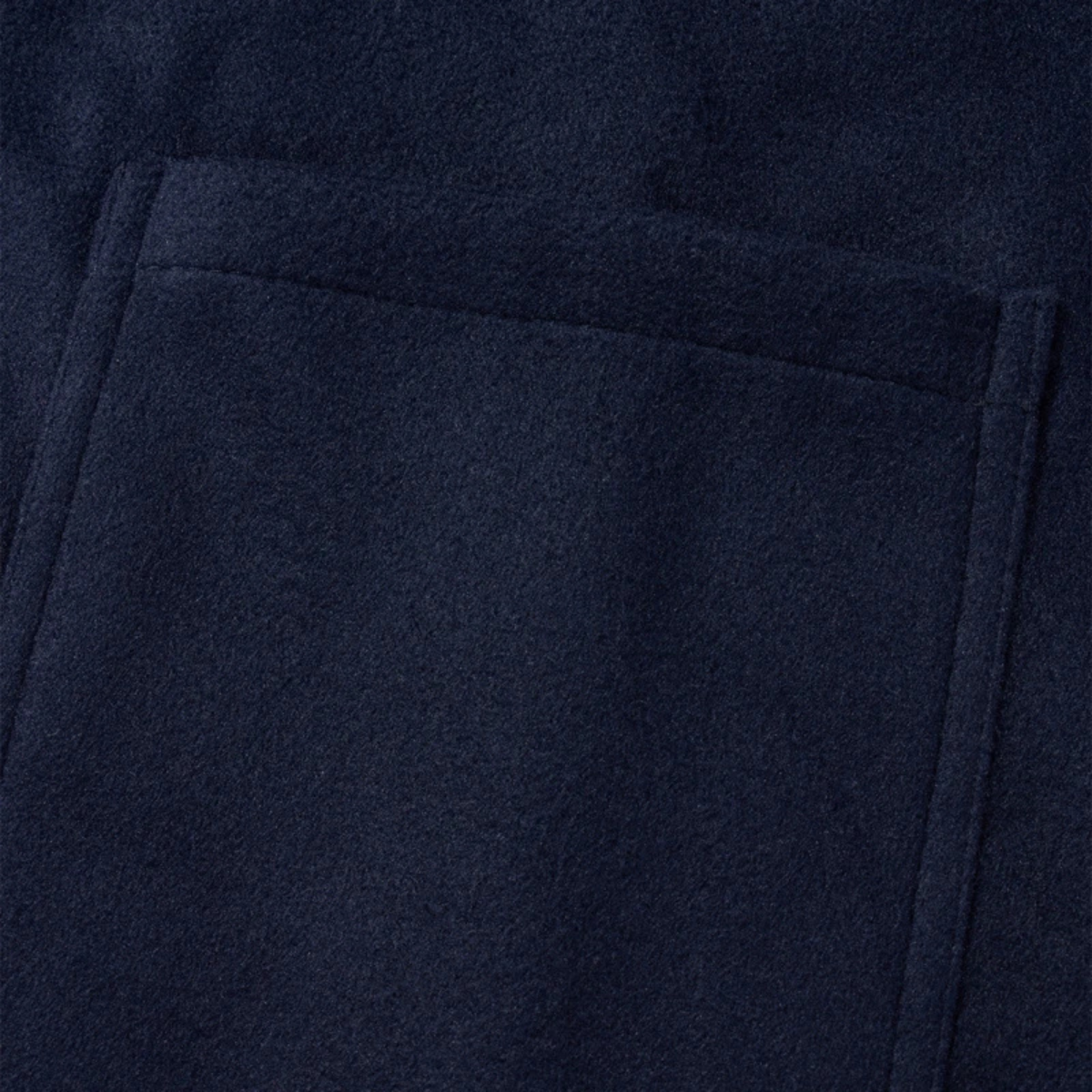 The Durham Men’s Warm Winter Navy Blue Wool Duffle Coat