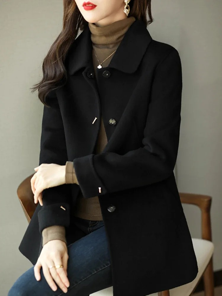 Timeless Ladies Elegant Long Trench Coat