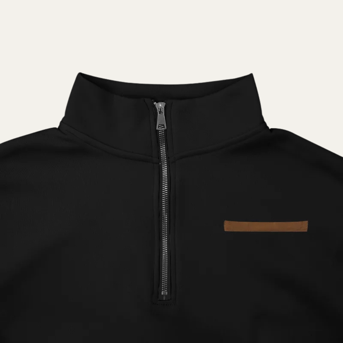 The Canterbury Men’s Quarter Zip Casual Stand Collar Jumper