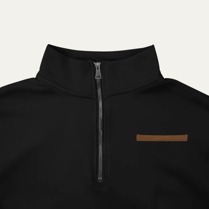 The Canterbury Men’s Quarter Zip Casual Stand Collar Jumper