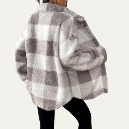 Women’s Oversized Plaid Shacket