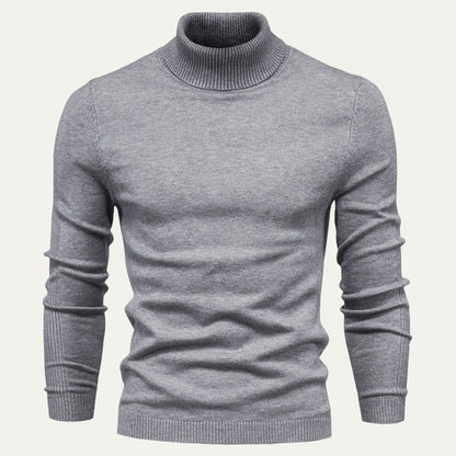 Men’s Modern High Collar Turtleneck Sweater