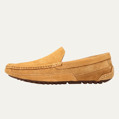 Men’s Suede Hand-Stitched Moccasins