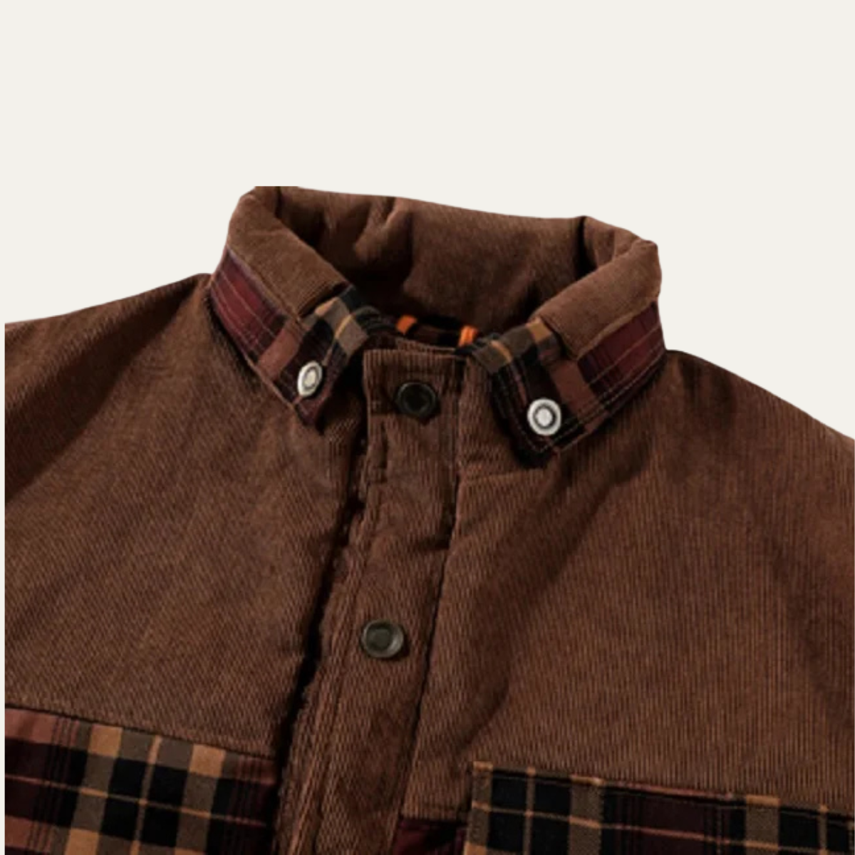 Men’s Solid Fleece Hoodie with Sherpa Lining