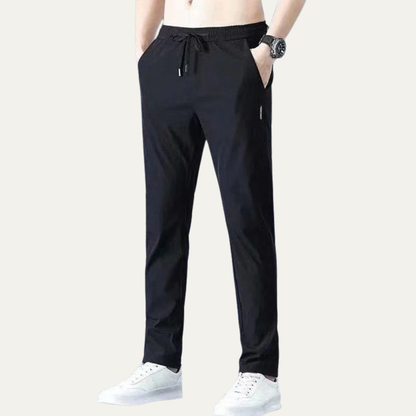 Men’s Slim Tapered Drawstring Trousers
