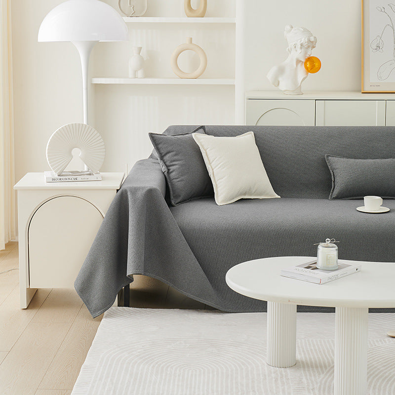 Soft Plush Fleece Sofa Throw Blanket