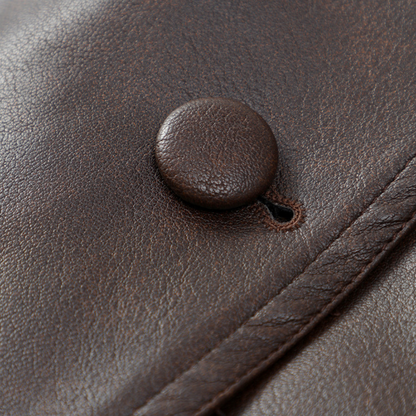 Leather Puffer Blazer Jacket for Women